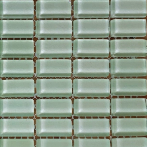 Pastilha cristal 1,5x3,0 cm broto novo c/ 90 pastilhas - PC030