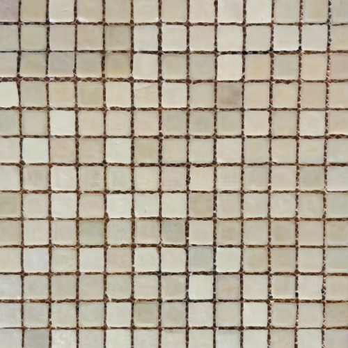 Pastilha tipo Vidrotil (importada), 2x2, espessura 5mm, palha,  VT04  c/ 105 past.