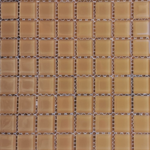 Pastilha cristal 2,5x2,5 camurça - PC330 com 121 pastilhas