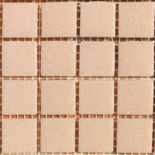 Pastilha de vidro 2x2 pigmentada rosa A82 c/ 225 pastilhas