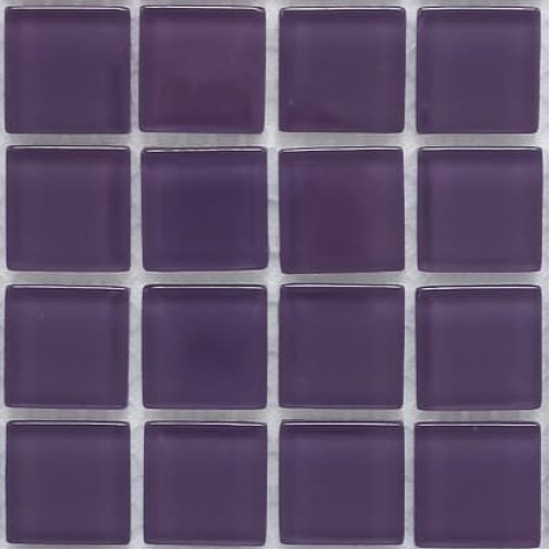Pastilha cristal 2,3x2,3 roxo açaí CR42 c/ 121 pastilhas