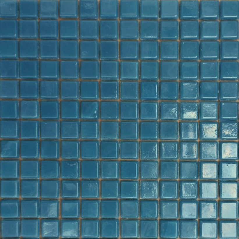 Pastilha small 0,8x0,8 cm verde petróleo Q55 c/ 648 pastilhas