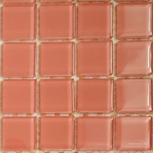 Pastilha cristal 2,3x2,3 salmão SL01 c/ 144 pastilhas