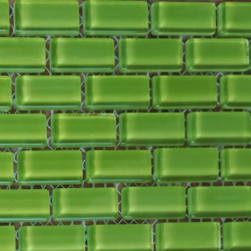 Pastilha cristal 1,5x3,0 cm pistache  c/ 90 pastilhas - PC034