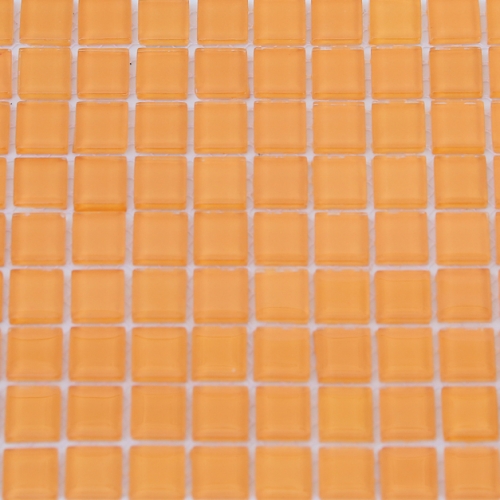 Pastilha cristal 1,5x1,5 laranja HJ70 c/ 162 pastilhas