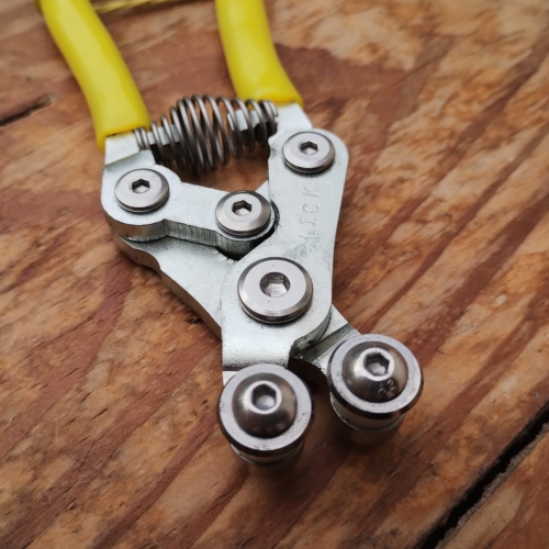 Alicate mini torquês de roldanas dupla força Click