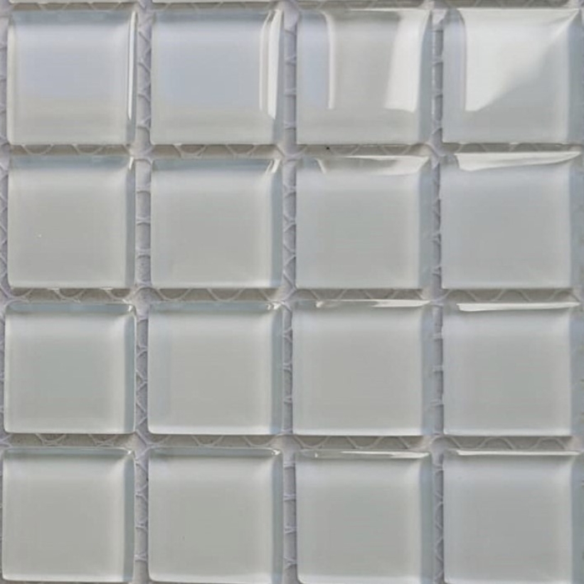 Pastilha cristal 2,3x2,3 branco neve BR69 c/ 144 pastilhas