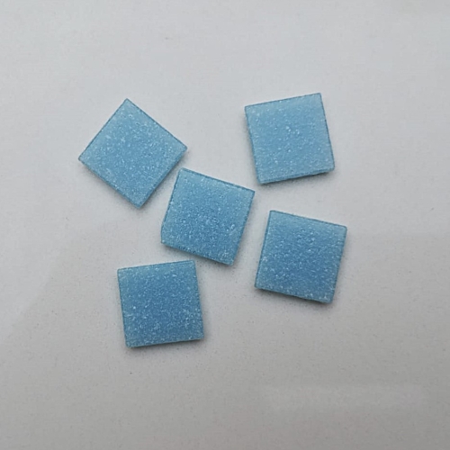 Pastilha de vidro 2x2 pigmentada azul A12 c/ 225 pastilhas